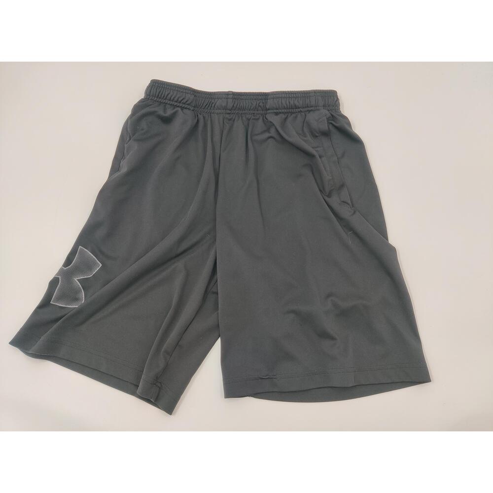 Under Armour Shorts Mens Size Medium‎ Black Loose High Rise Side Pockets Sporty